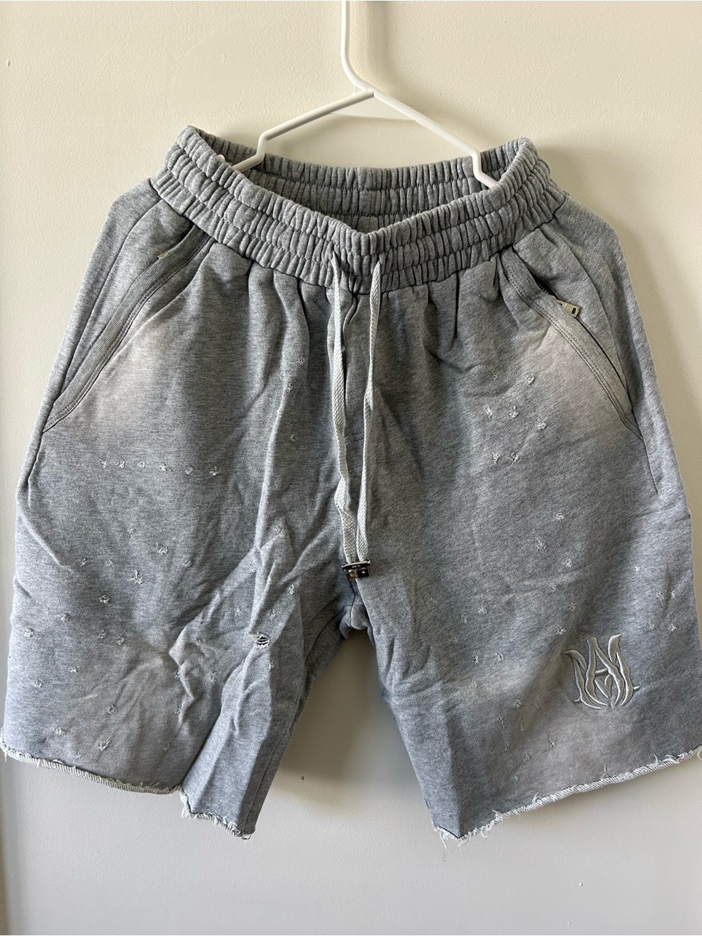 Amiri Gray Men’s Sweat Shorts